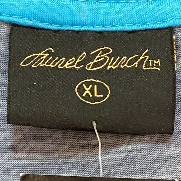 Laurel Burch Cat Short Sleeve Blouse XL NWT - Picture 4 of 5